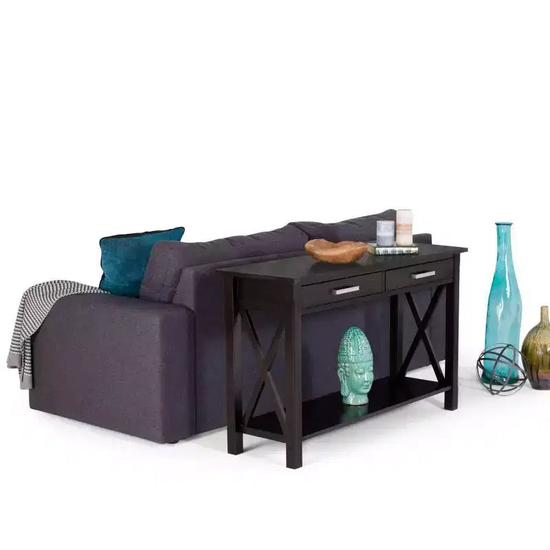 47 Waterloo Contemporary Console Sofa Table - Wyndenhall