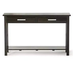 47 Waterloo Contemporary Console Sofa Table - Wyndenhall