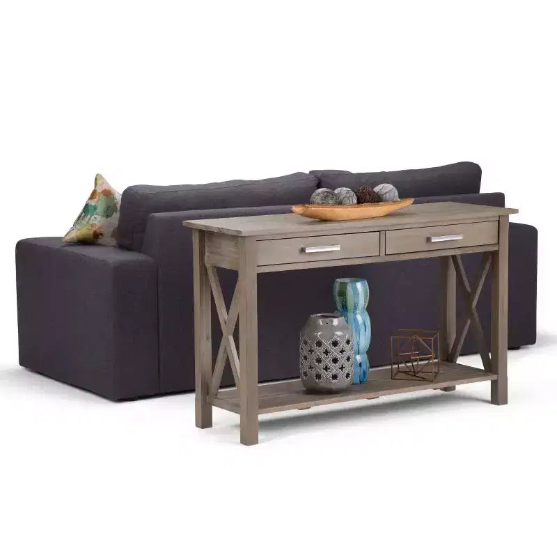 47 Waterloo Contemporary Console Sofa Table - Wyndenhall