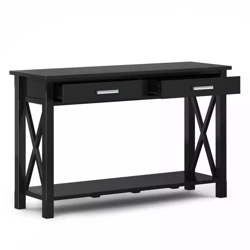 47 Waterloo Contemporary Console Sofa Table - Wyndenhall