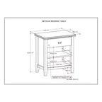 24 Stratford Nightstand - WyndenHall