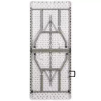 Flash Furniture 6-Foot Bi-Fold Plastic Banquet and Event Folding Table with Carrying Handle