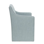 Madison Park Charlotte Dining Arm Chair with Casters