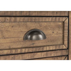 Tavolino da divano/poltrona Monterey in legno massiccio con prese di corrente nascoste