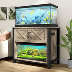 Moasis Mobile per Acquario da 150-190 Litri, Supporto per Acquario con Prese di Corrente