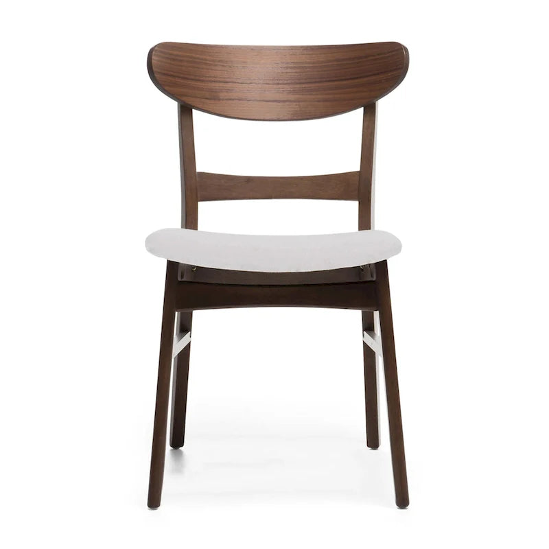 Idalia Fabric and Rubberwood 5-piece Wood Rectangular Dining Set by Christopher Knight Home