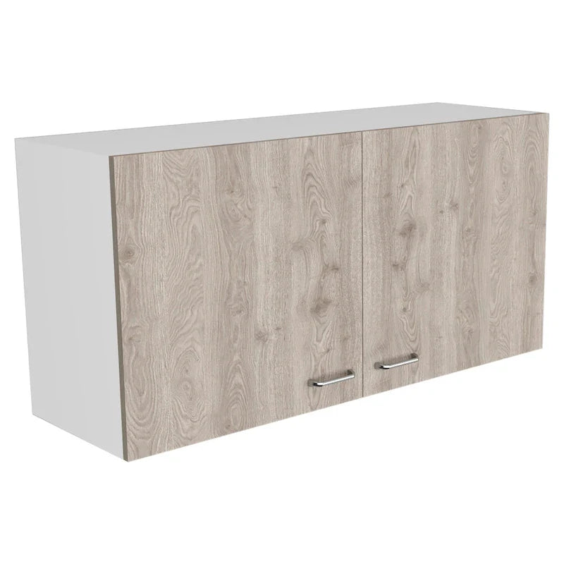 TUHOME Napoles Double Door Wall-Mounted Storage Cabinet - N/A