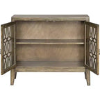 Elm Lane Pendleton Kire 40 1/2 Wide Glass Door Accent Cabinet