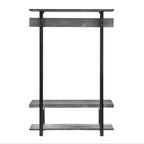 Pomona Entryway Hall Tree with Bench, Shelf and Coat Hooks - Alaterre Furniture