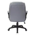 Sedia direzionale in similpelle con braccioli imbottiti - OSP Home Furnishings