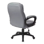Sedia direzionale in similpelle con braccioli imbottiti - OSP Home Furnishings