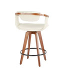 Oracle Mid-Century Modern Counter Height Barstool - LumiSource