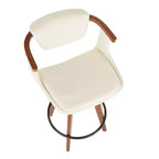 Oracle Mid-Century Modern Counter Height Barstool - LumiSource