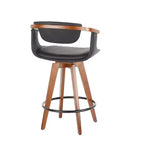 Oracle Mid-Century Modern Counter Height Barstool - LumiSource
