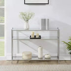 Royal Crest Console Table - Johar Furniture