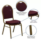 Flash Furniture HERCULES Series Dome Back Stacking Banquet Chair