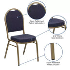Flash Furniture HERCULES Series Dome Back Stacking Banquet Chair