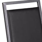 Flash Furniture HERCULES Series Square Back Stacking Banquet Chair with Silvervein Frame
