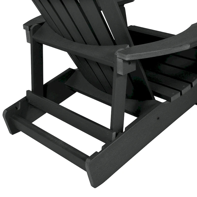 HIGHWOOD King-Size Folding and Reclining Adirondack Chair