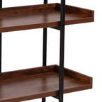 Emma and Oliver Libreria Scaffale a 3 Ripiani 35H con Finitura Venata Legno Rustico