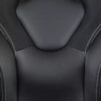 Flash Furniture Gaming Desk and Racing Chair Set with Cup Holder, Headphone Hook & 2 Wire Management Holes