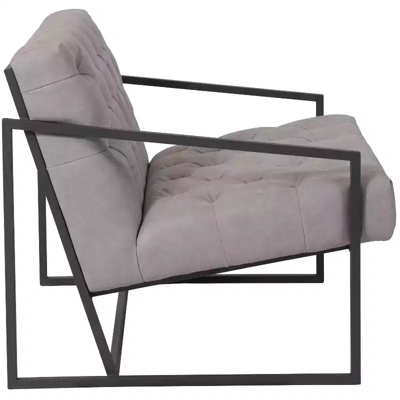 Emma and Oliver Home Office Tufted Lounge Accent Chair