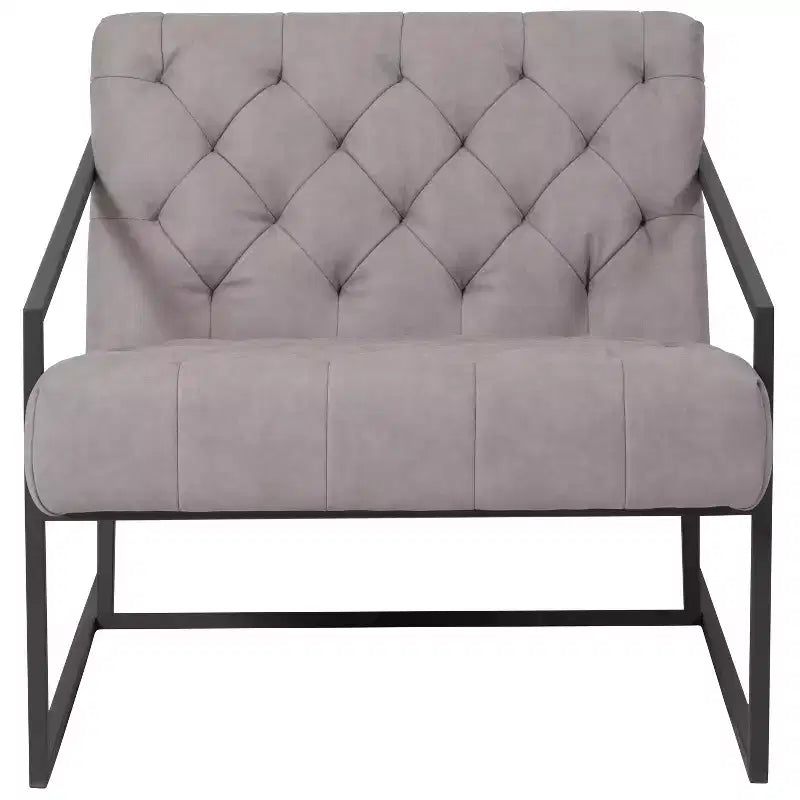 Emma and Oliver Home Office Tufted Lounge Accent Chair