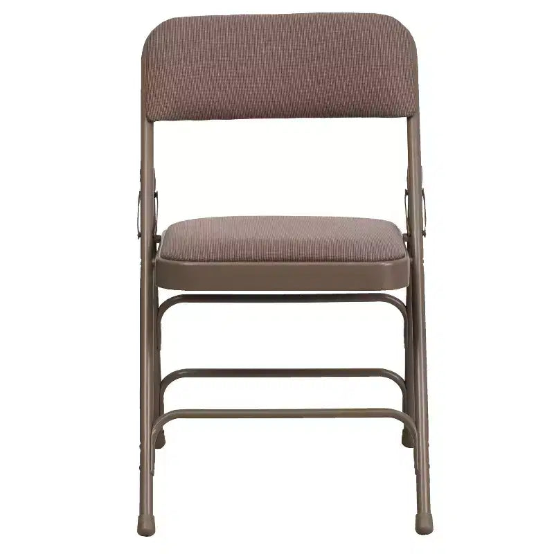 Emma and Oliver 2 Pack Home & Office Portable Party Events Padded Metal Folding Chair