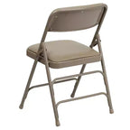 Emma and Oliver 2 Pack Home & Office Portable Party Events Padded Metal Folding Chair