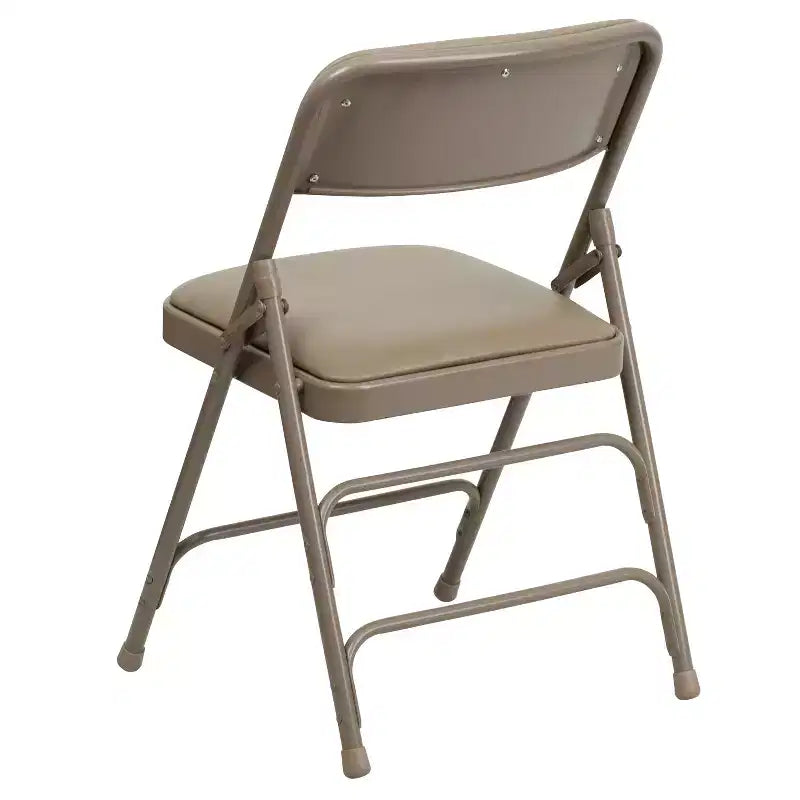 Emma and Oliver 2 Pack Home & Office Portable Party Events Padded Metal Folding Chair