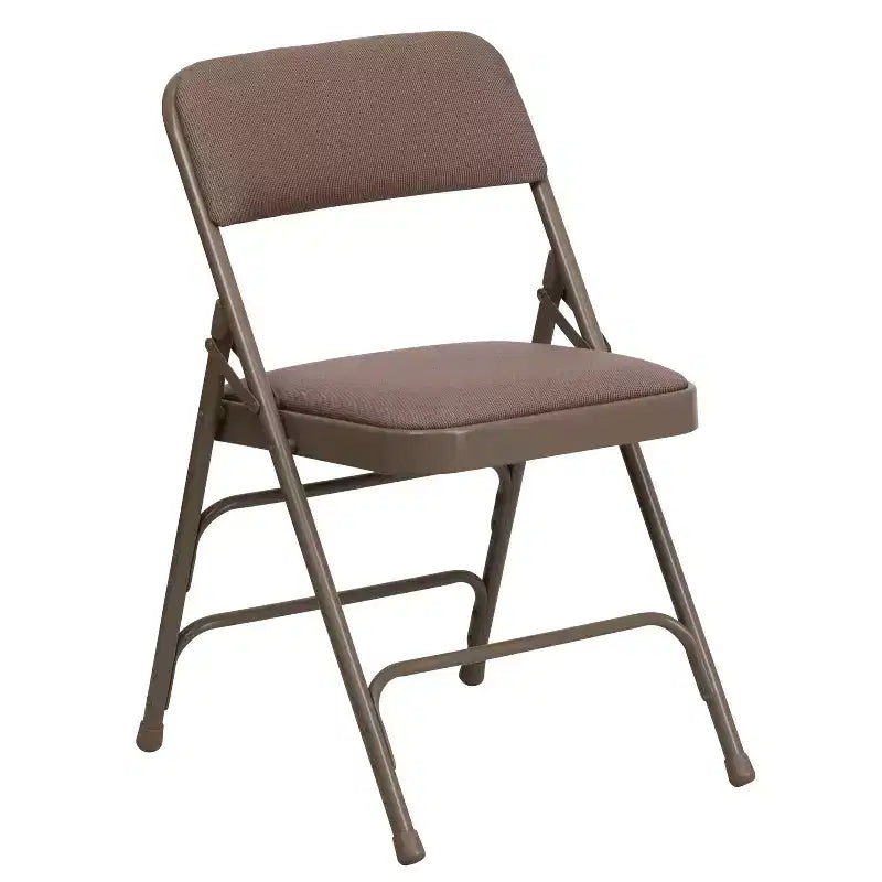 Emma and Oliver 2 Pack Home & Office Portable Party Events Padded Metal Folding Chair
