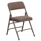Emma and Oliver 2 Pack Home & Office Portable Party Events Padded Metal Folding Chair
