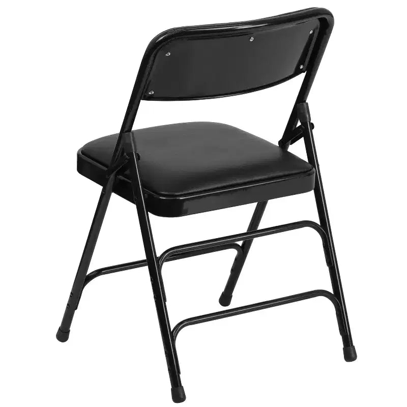 Emma and Oliver 2 Pack Home & Office Portable Party Events Padded Metal Folding Chair