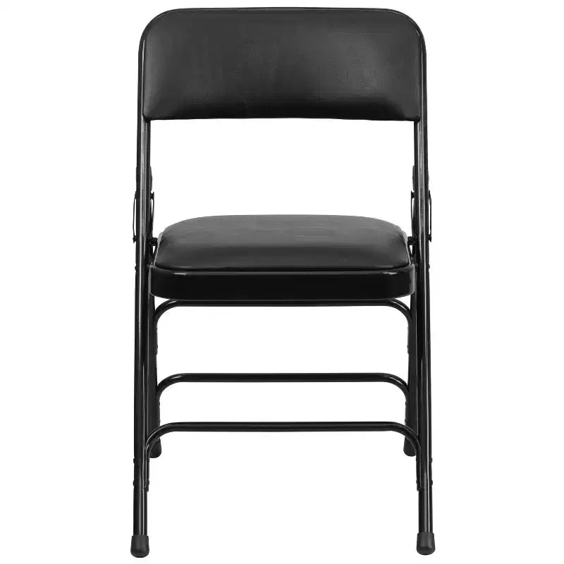 Emma and Oliver 2 Pack Home & Office Portable Party Events Padded Metal Folding Chair