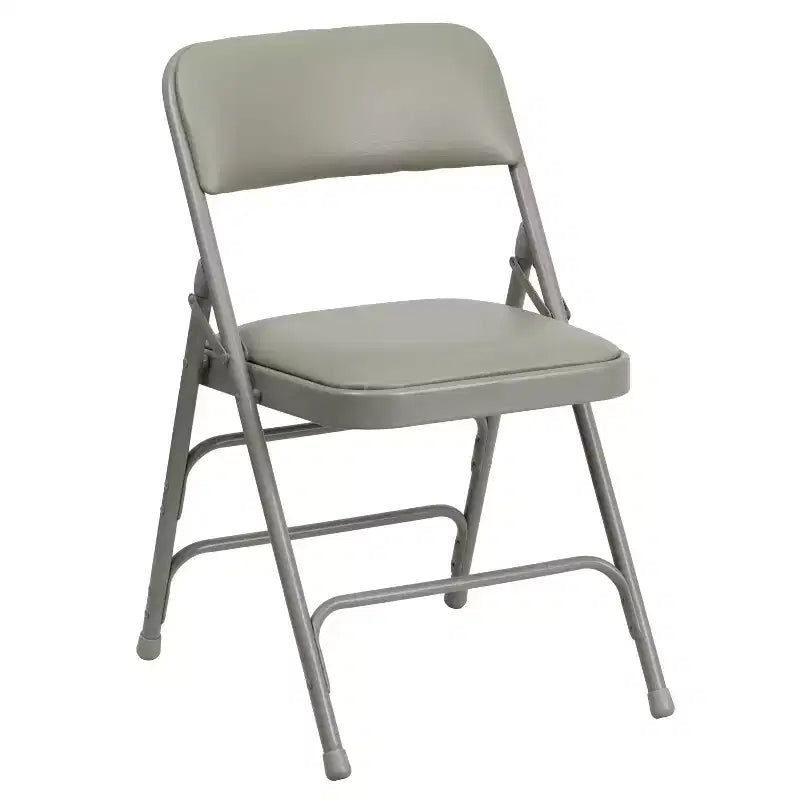 Emma and Oliver 2 Pack Home & Office Portable Party Events Padded Metal Folding Chair