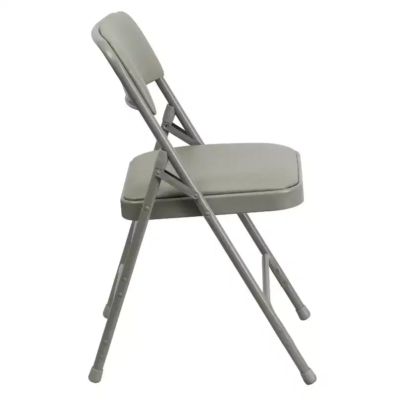 Emma and Oliver 2 Pack Home & Office Portable Party Events Padded Metal Folding Chair
