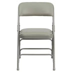Emma and Oliver 2 Pack Home & Office Portable Party Events Padded Metal Folding Chair