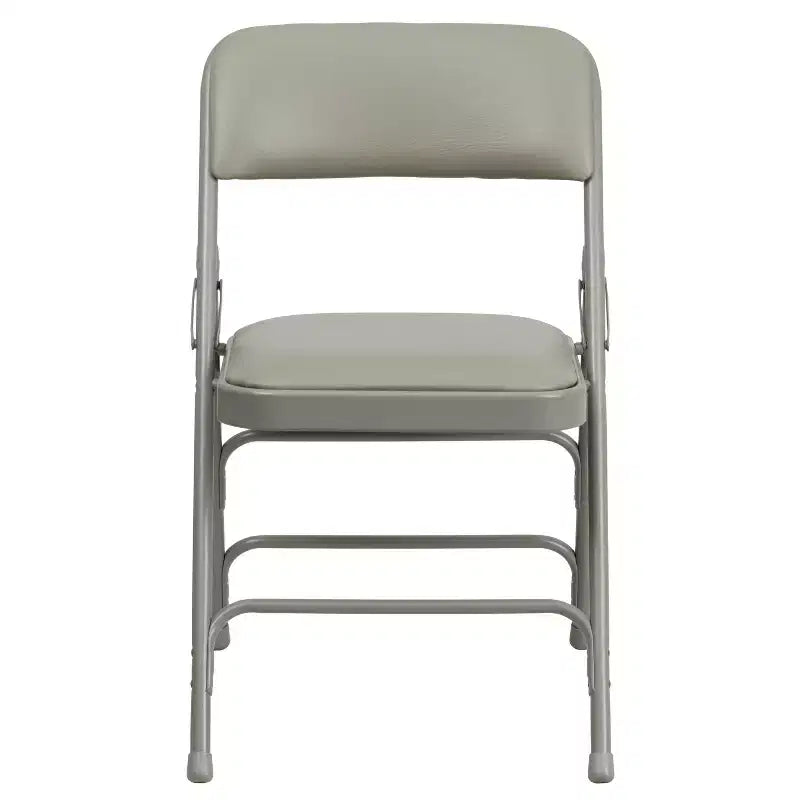 Emma and Oliver 2 Pack Home & Office Portable Party Events Padded Metal Folding Chair