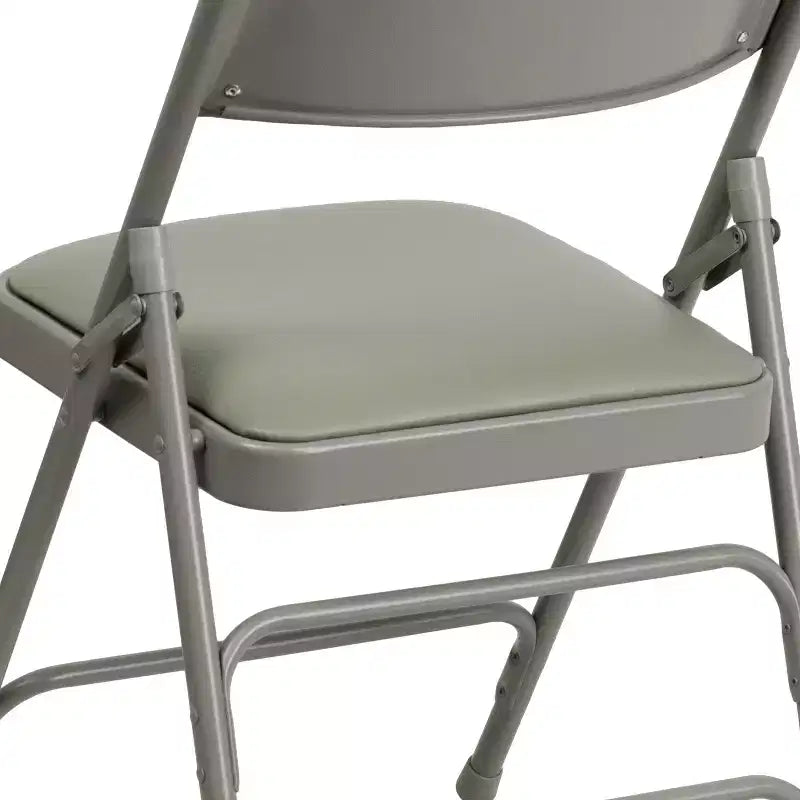 Emma and Oliver 2 Pack Home & Office Portable Party Events Padded Metal Folding Chair
