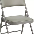 Emma and Oliver 2 Pack Home & Office Portable Party Events Padded Metal Folding Chair