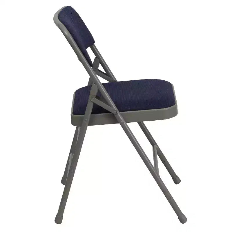 Emma and Oliver 2 Pack Home & Office Portable Party Events Padded Metal Folding Chair