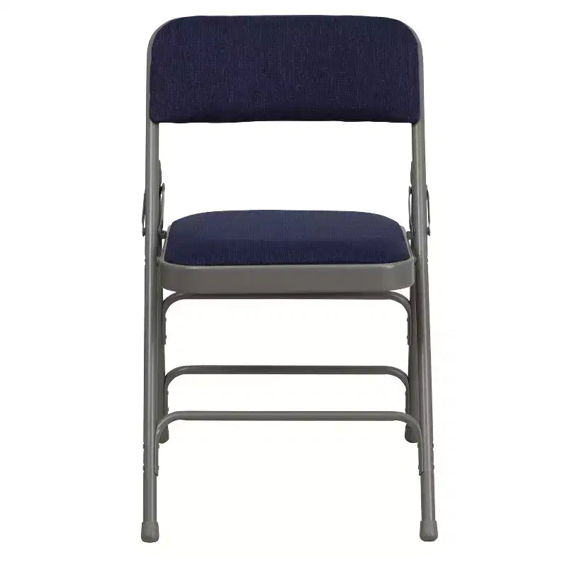 Emma and Oliver 2 Pack Home & Office Portable Party Events Padded Metal Folding Chair