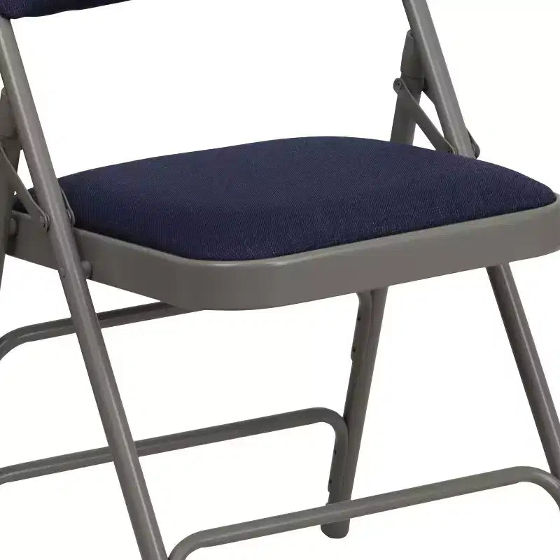 Emma and Oliver 2 Pack Home & Office Portable Party Events Padded Metal Folding Chair