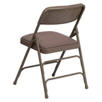 Emma and Oliver 2 Pack Home & Office Portable Party Events Padded Metal Folding Chair