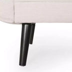 Calvert Contemporary Chaise Lounge with Scroll Arms - Christopher Knight Home