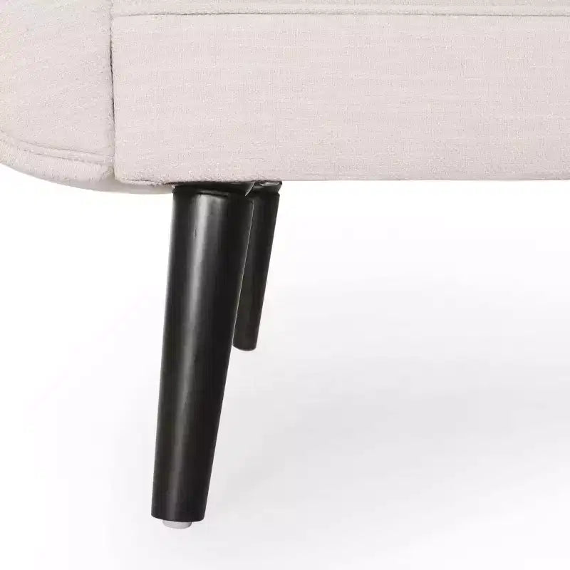 Calvert Contemporary Chaise Lounge with Scroll Arms - Christopher Knight Home