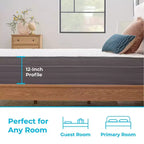Linenspa Essentials Materasso Ibrido in Memory Foam Gel 12"