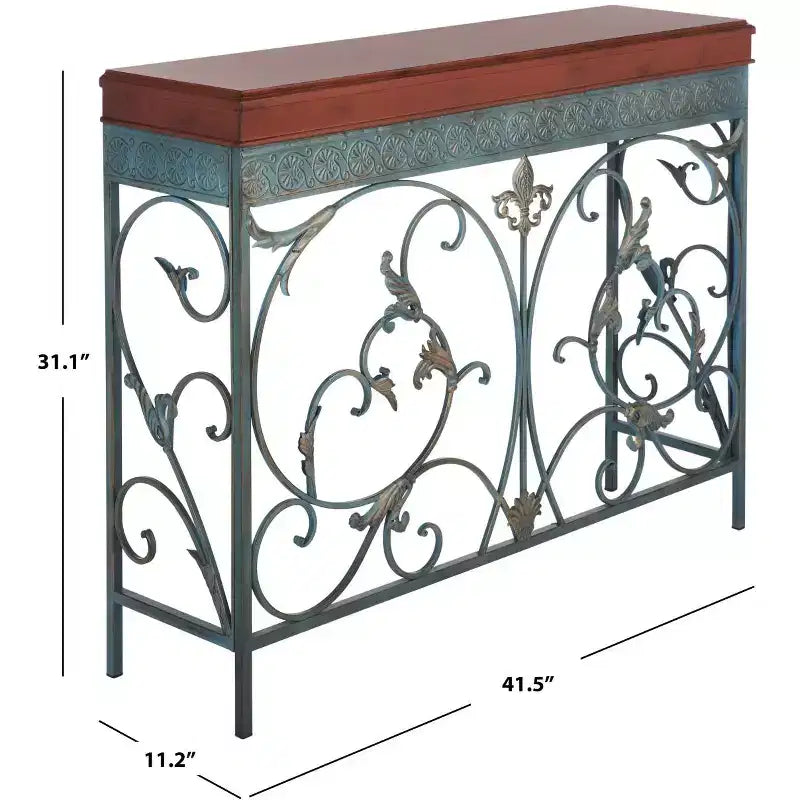Cynthia Console - AMH4055A - Blue - Safavieh Couture