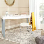 Scrivania Barton - FOX2206 - Bianco/Grigio - Safavieh Couture
