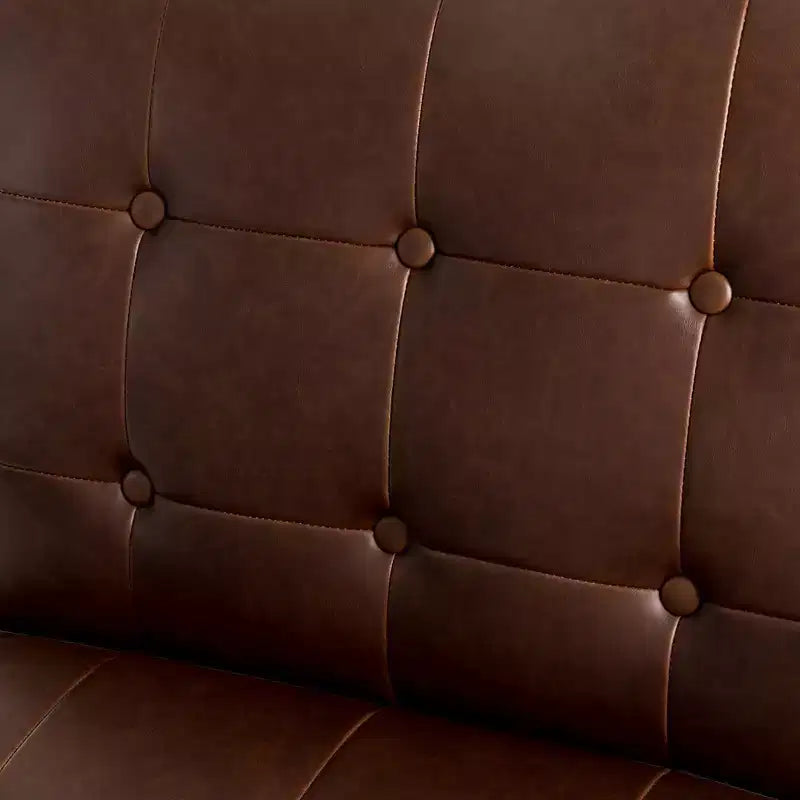 PU Leather Accent Chair - Glitzhome